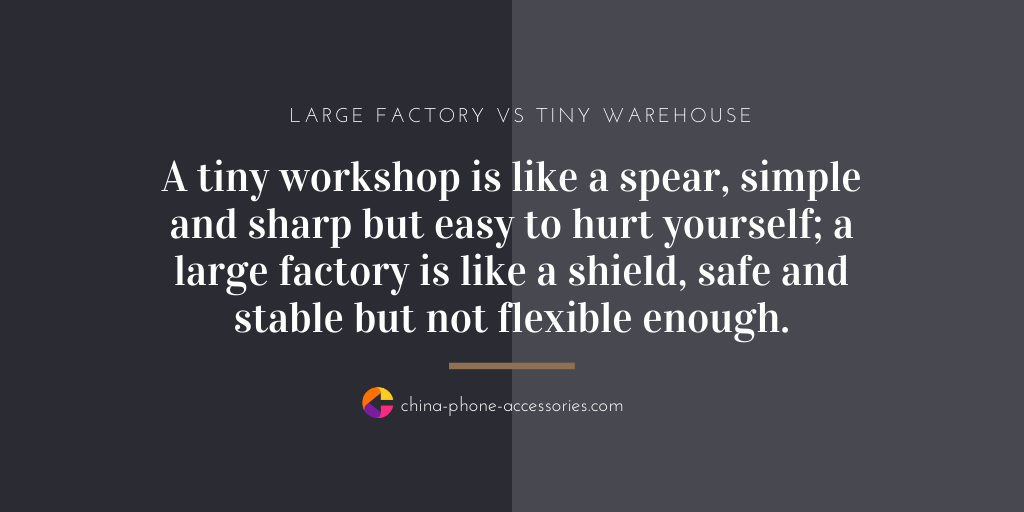 Featured image for “Large factory VS Tiny workshop: which is really better?”
