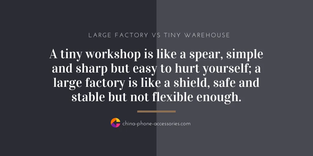 Featured image for “Large factory VS Tiny workshop: which is really better?”