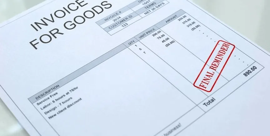 listing the items to be imported)
