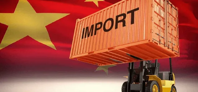 1.import from China