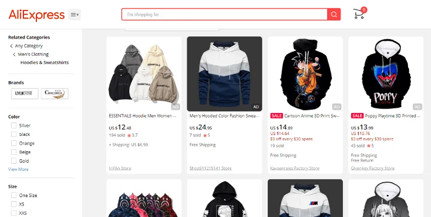 10.try AliExpress