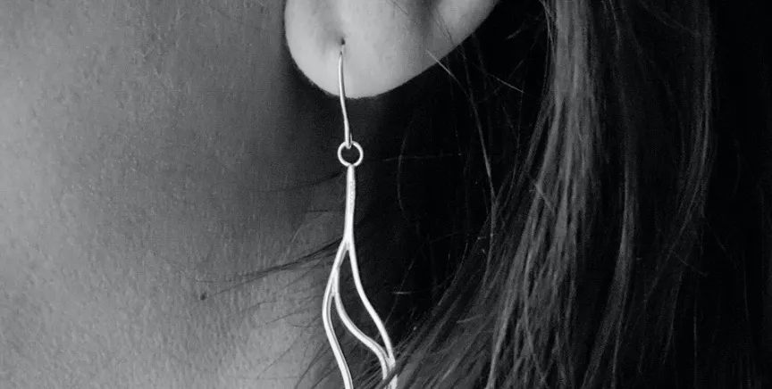 5.Threader earrings