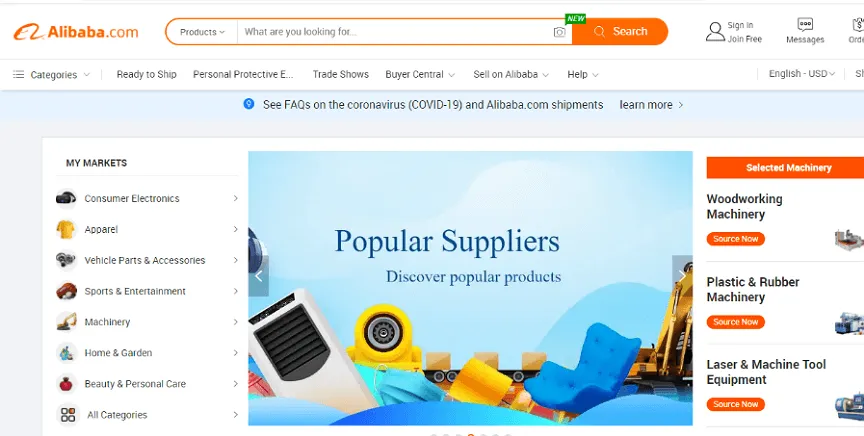 9.B2B website