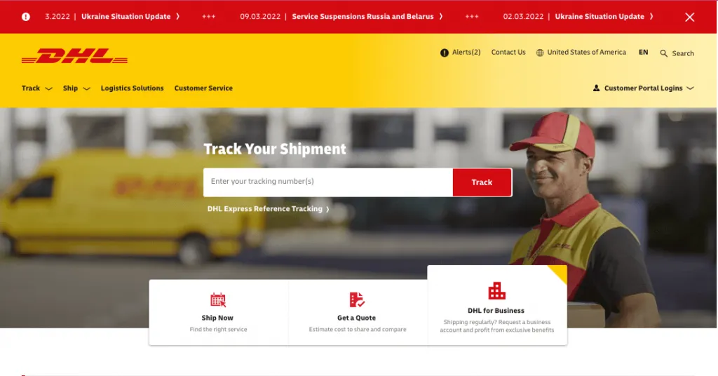 international shipping companies