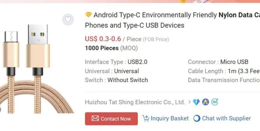 Buy the Best Charging Cable from China