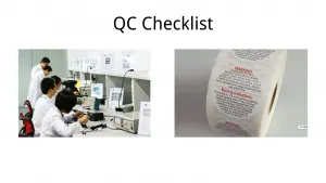 QC checklist