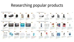 Researching popular products on TikTok