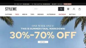 StyleWe the website for cheap women clothing