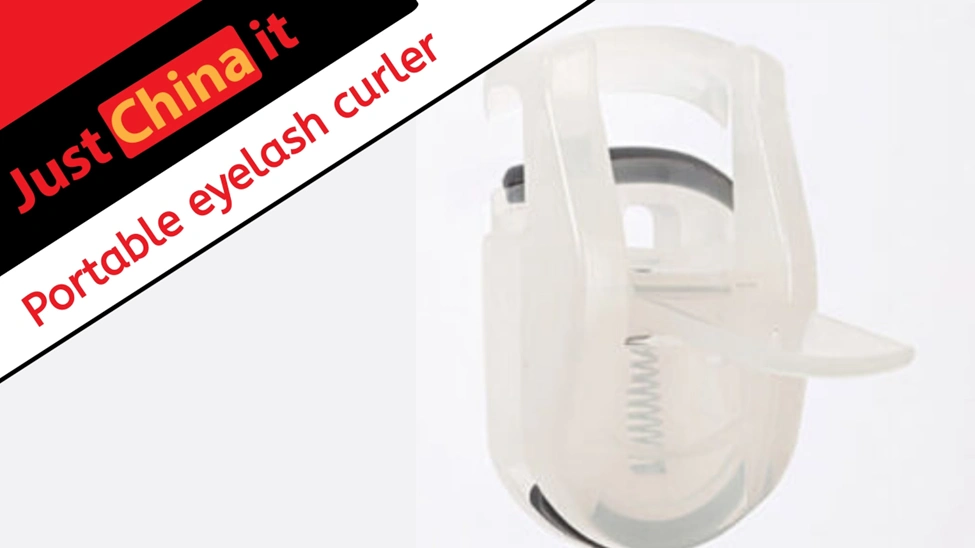 Portable eyelash curlers