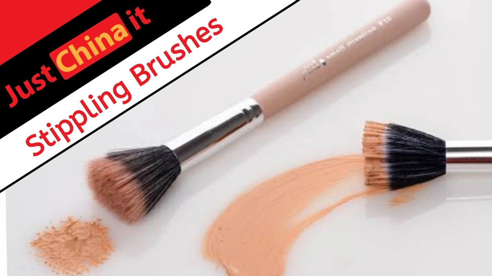 Stippling brushes