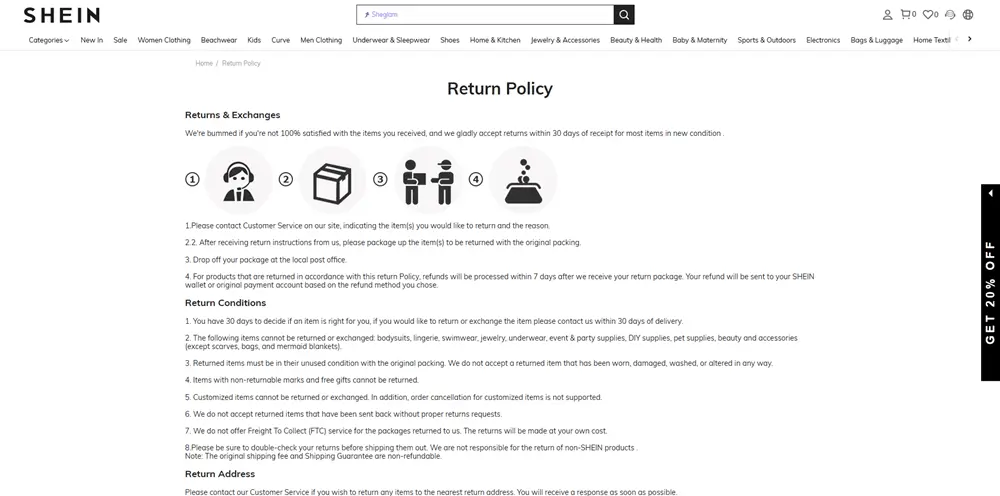 Return-Policy-SHEIN-policy