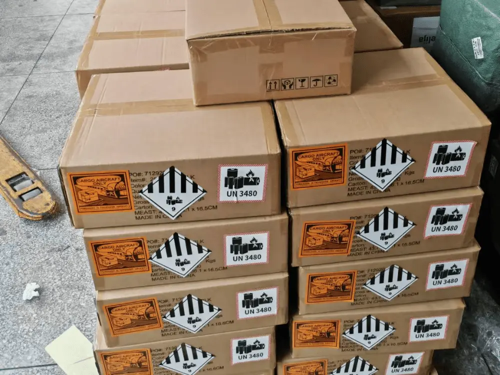 lithium battery shipping policies