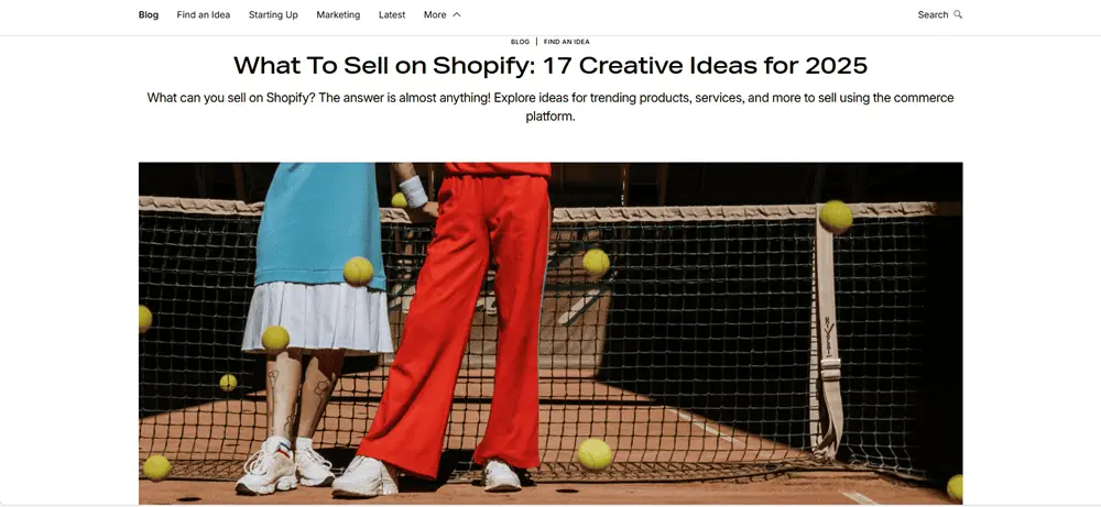 Decide What to Sell