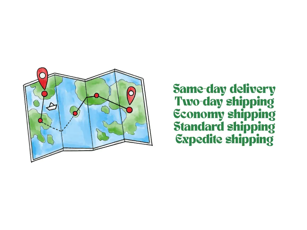 Warehouse and shipping speed